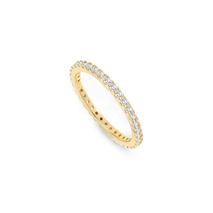 Mint & Lily April Birthstone Eternity Stacking Ring