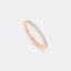 18k Rose Gold over Sterling Silver