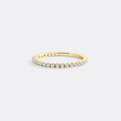 Mint & Lily April Birthstone Eternity Stacking Ring