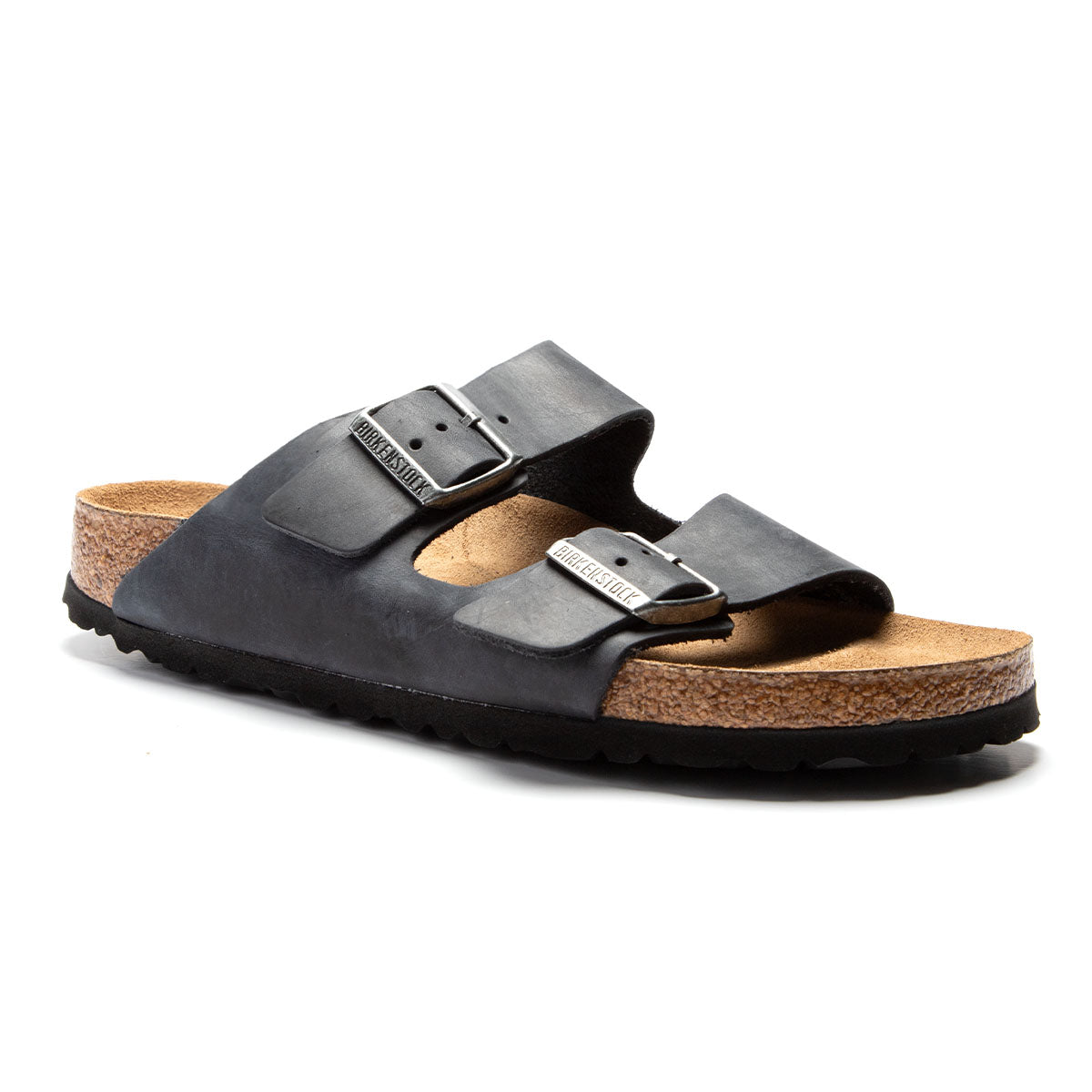 Black Oiled Leather