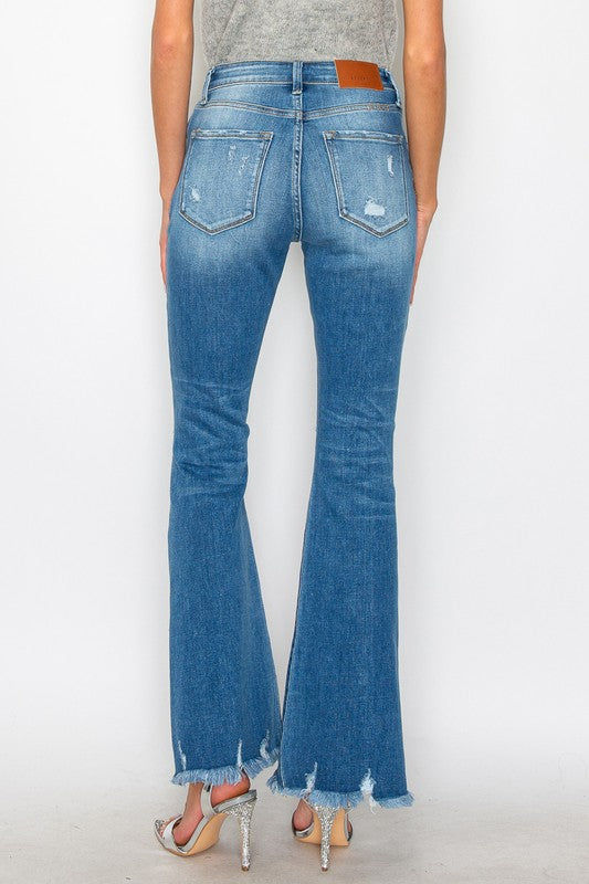 Stellar High Rise Flare Jeans