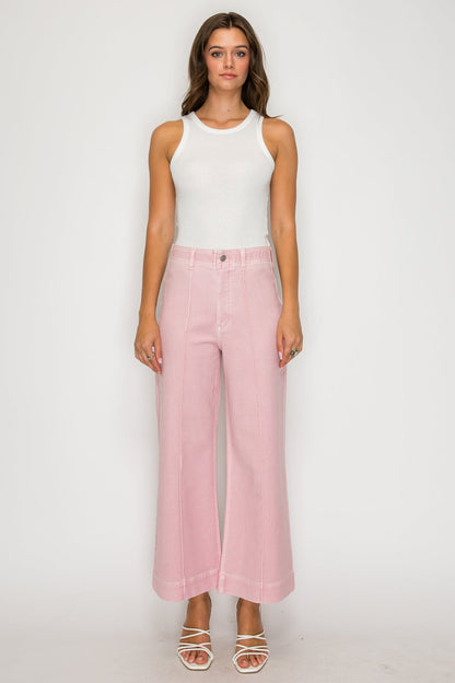 Tummy Control Ultra High Rise Crop Wide