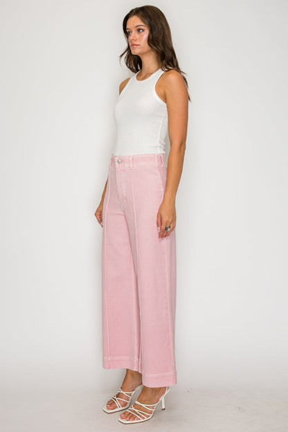 Tummy Control Ultra High Rise Crop Wide