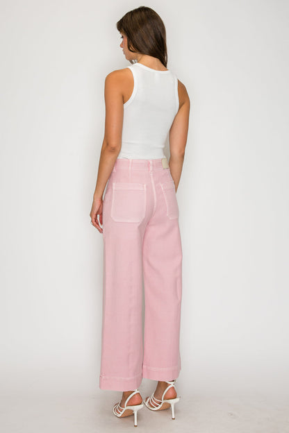 Tummy Control Ultra High Rise Crop Wide