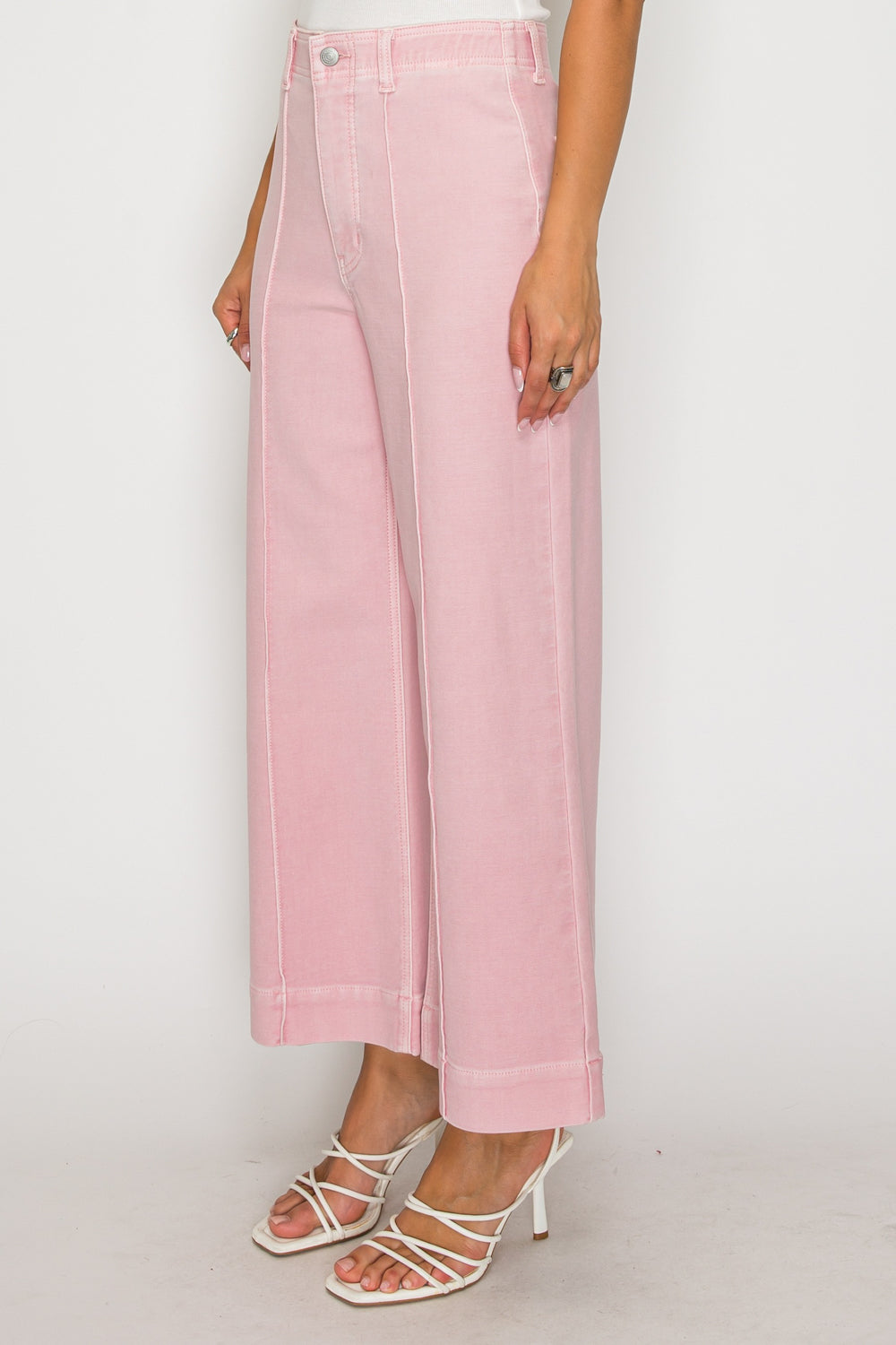Tummy Control Ultra High Rise Crop Wide
