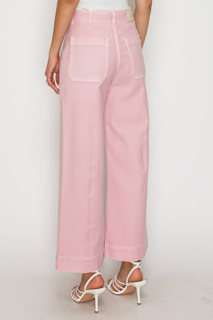 Tummy Control Ultra High Rise Crop Wide