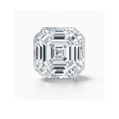 Asscher Cut Loose Lab Grown Diamond Stone VS2 IGI Certified