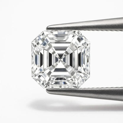 Asscher Cut Loose Lab Grown Diamond Stone VS2 IGI Certified