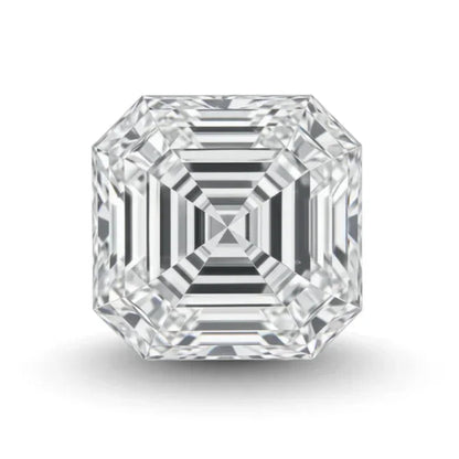 Asscher Cut Loose Lab Grown Diamond Stone VVS1 IGI Certified