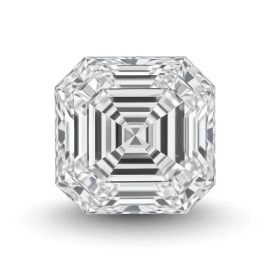 Asscher Cut Loose Lab Grown Diamond Stone VVS1 IGI Certified