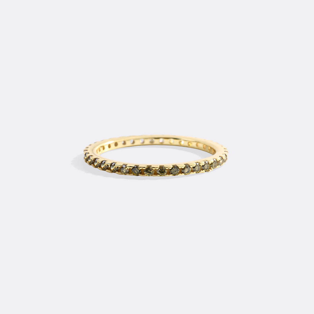 Mint & Lily August Birthstone Eternity Stacking Ring