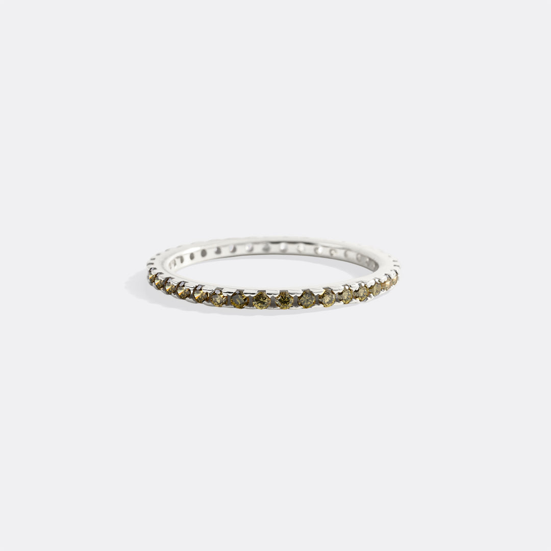 Mint & Lily August Birthstone Eternity Stacking Ring