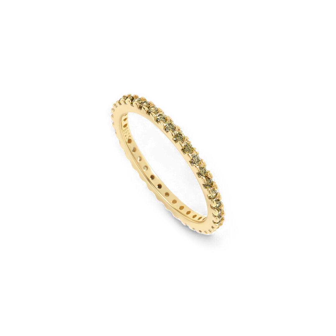 Mint & Lily August Birthstone Eternity Stacking Ring