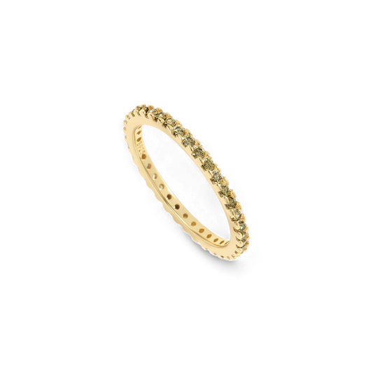 Mint & Lily August Birthstone Eternity Stacking Ring