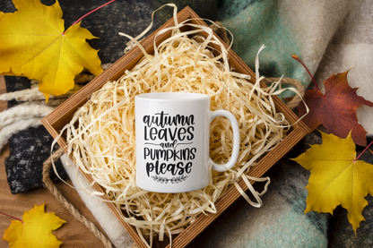 Autumn Leaves & Pumpkins Please