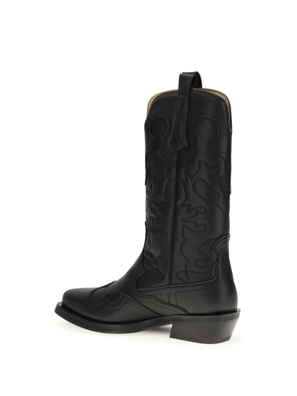 Western Boots Black