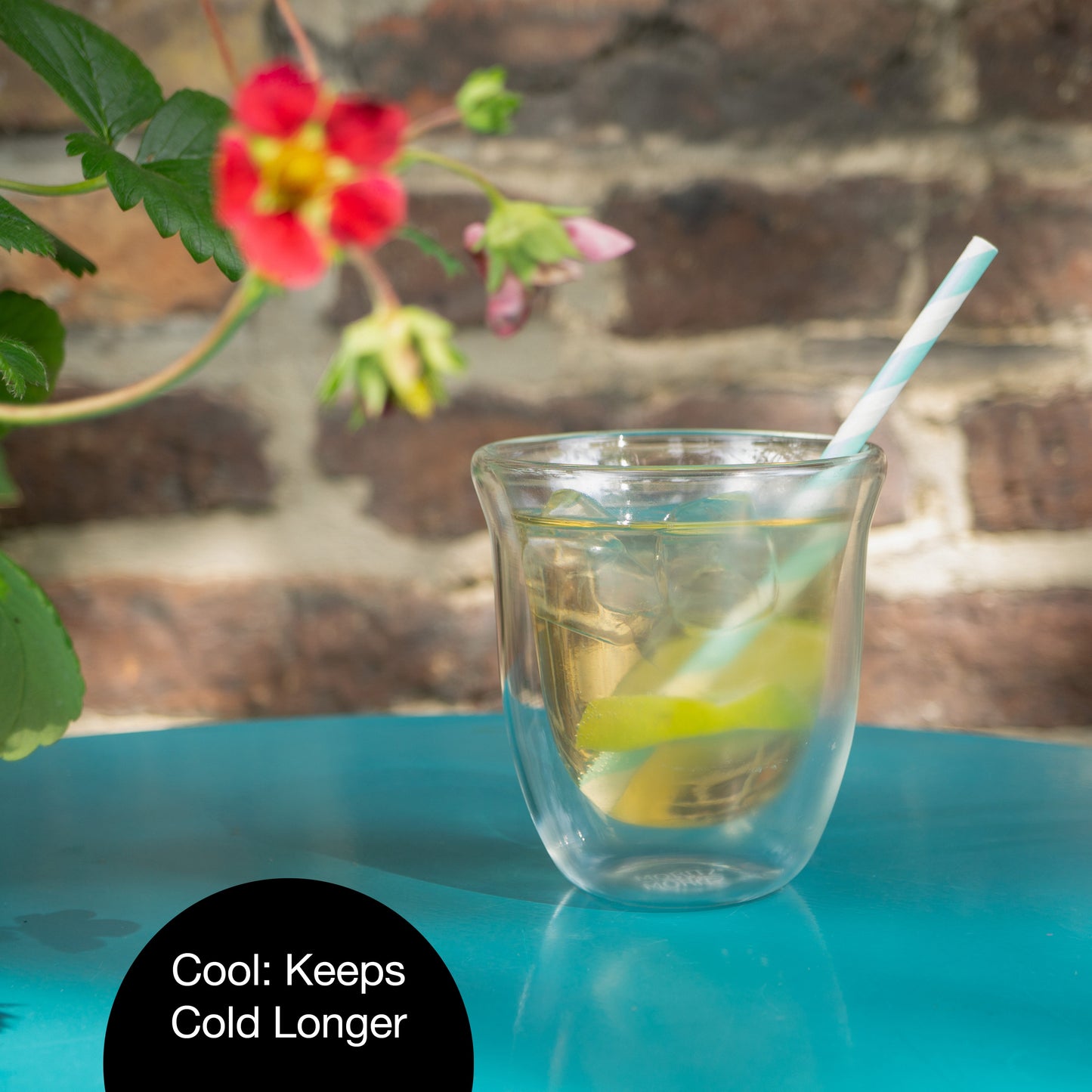 Moritz & Moritz Caffè Italia Napoli Double Walled Coffee Glasses | Set of 6 Hot & Cold Cups