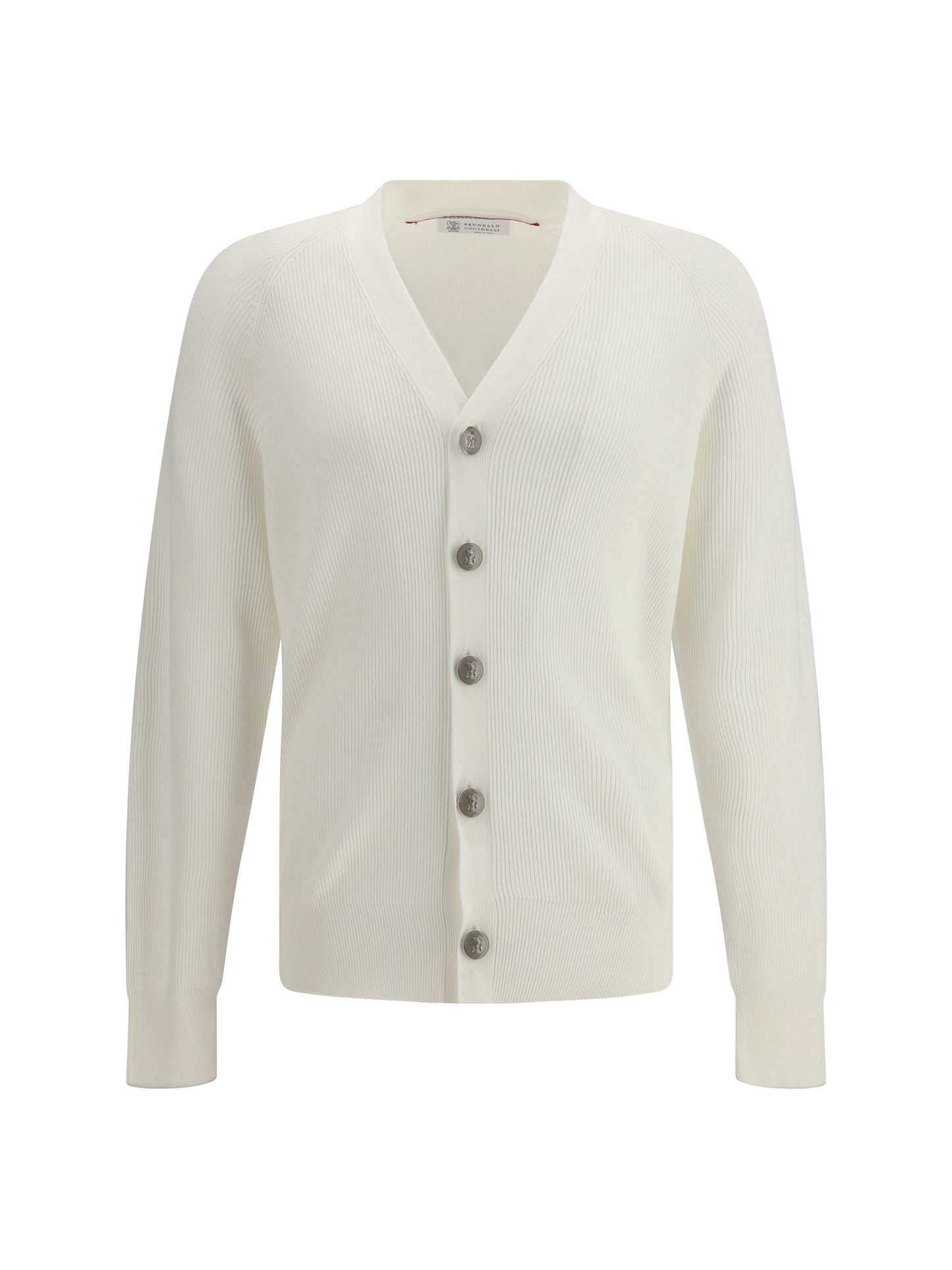 Cardigan Ribbed Cotton