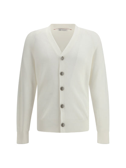 Cardigan Ribbed Cotton