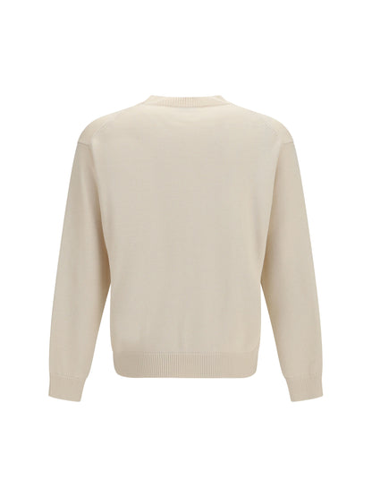 Sweater Tulip Off-White Wool-Cotton