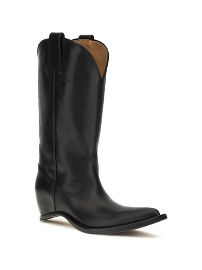 Boots High-Top Texan Black