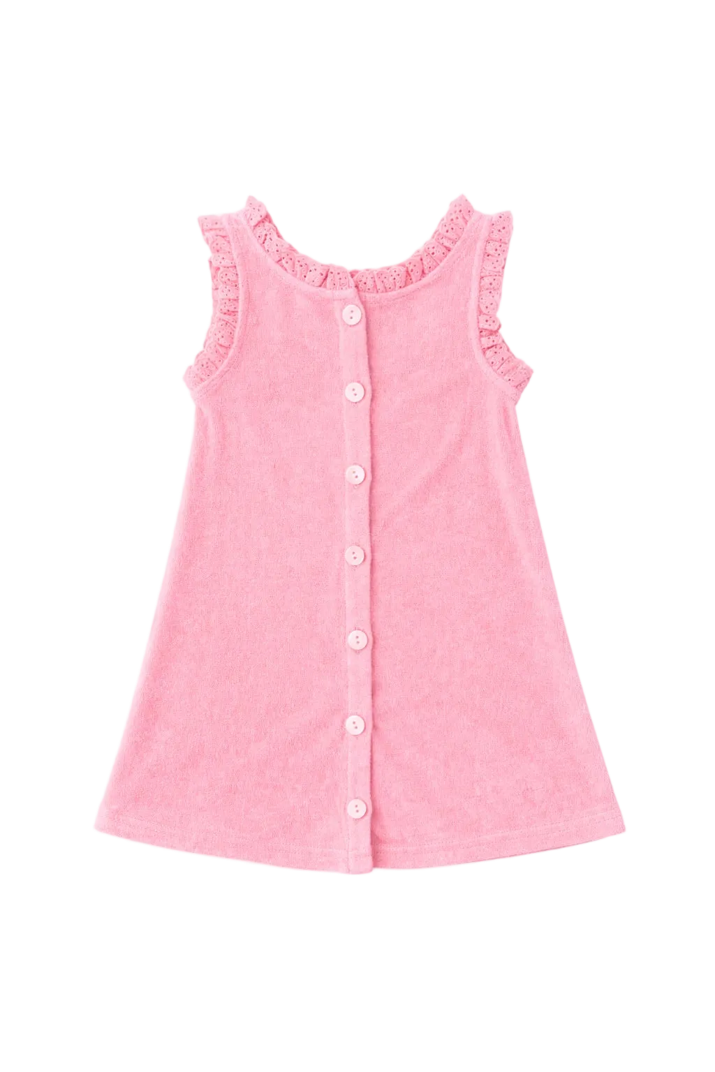 Terry Cover-up Dress ~ Orchid Pink