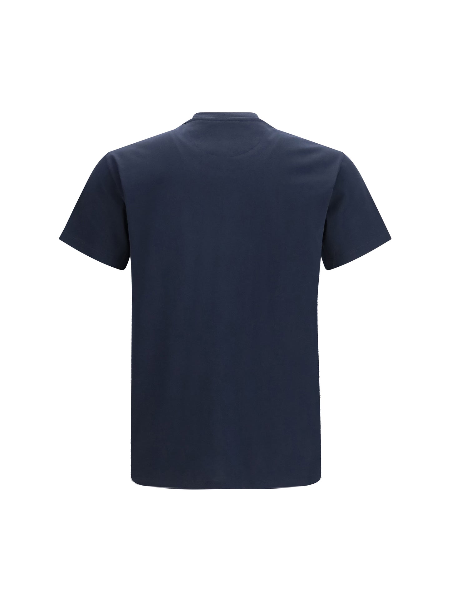 Cotton T-Shirt With Asymmetric Logo