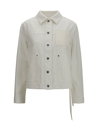 Workwear Denim Jacket White