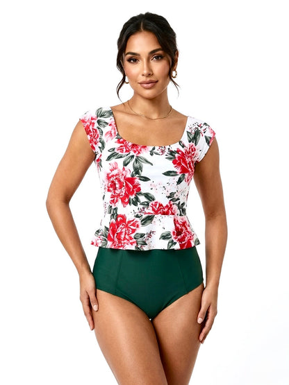 Marina West B2104 Bikini Set (Peony White)