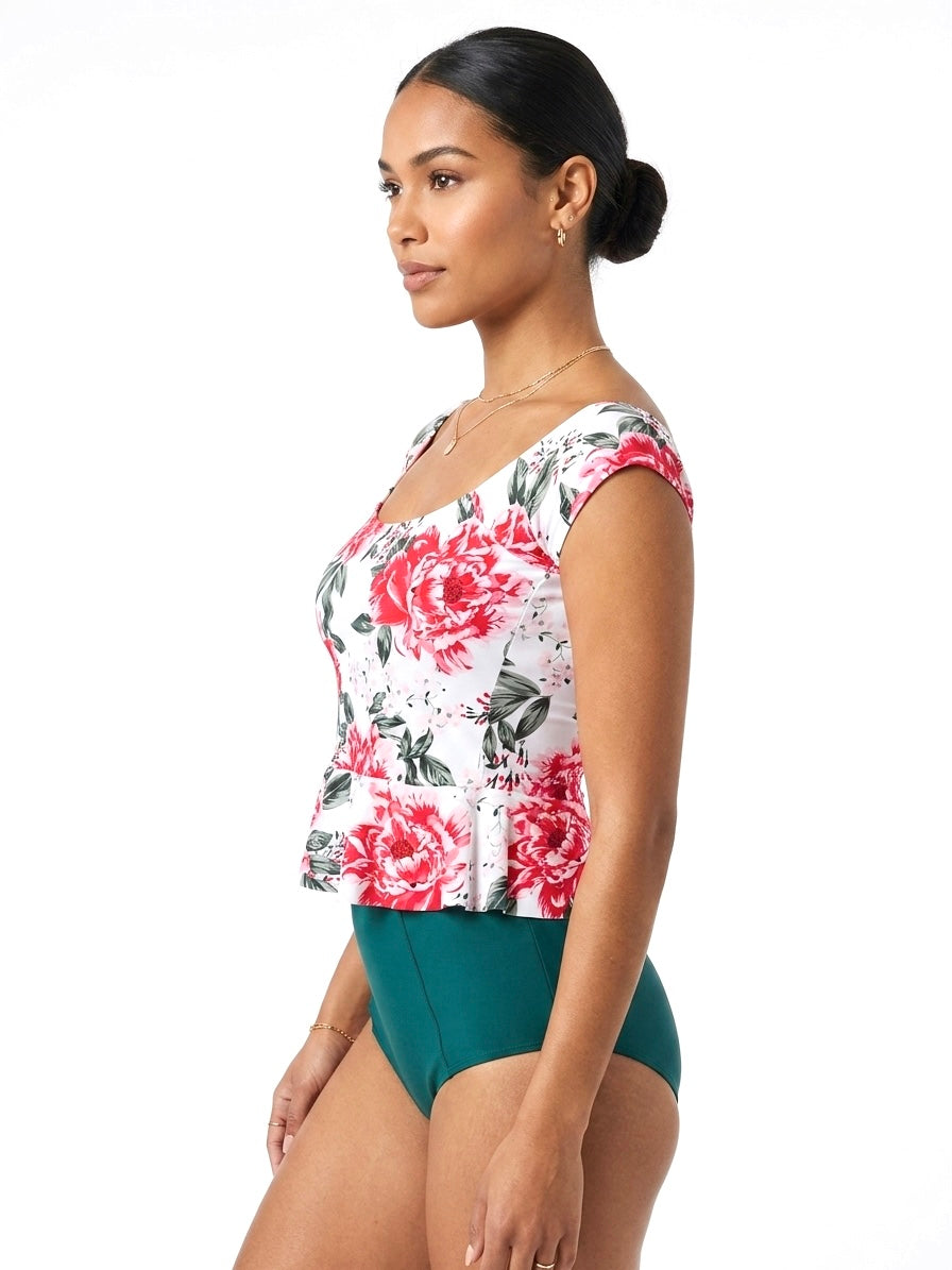 Marina West B2104 Bikini Set (Peony White)
