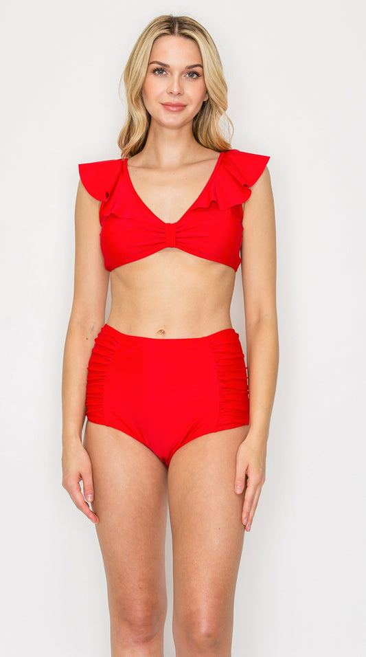Marina West B2106 Bikini Set (Red)