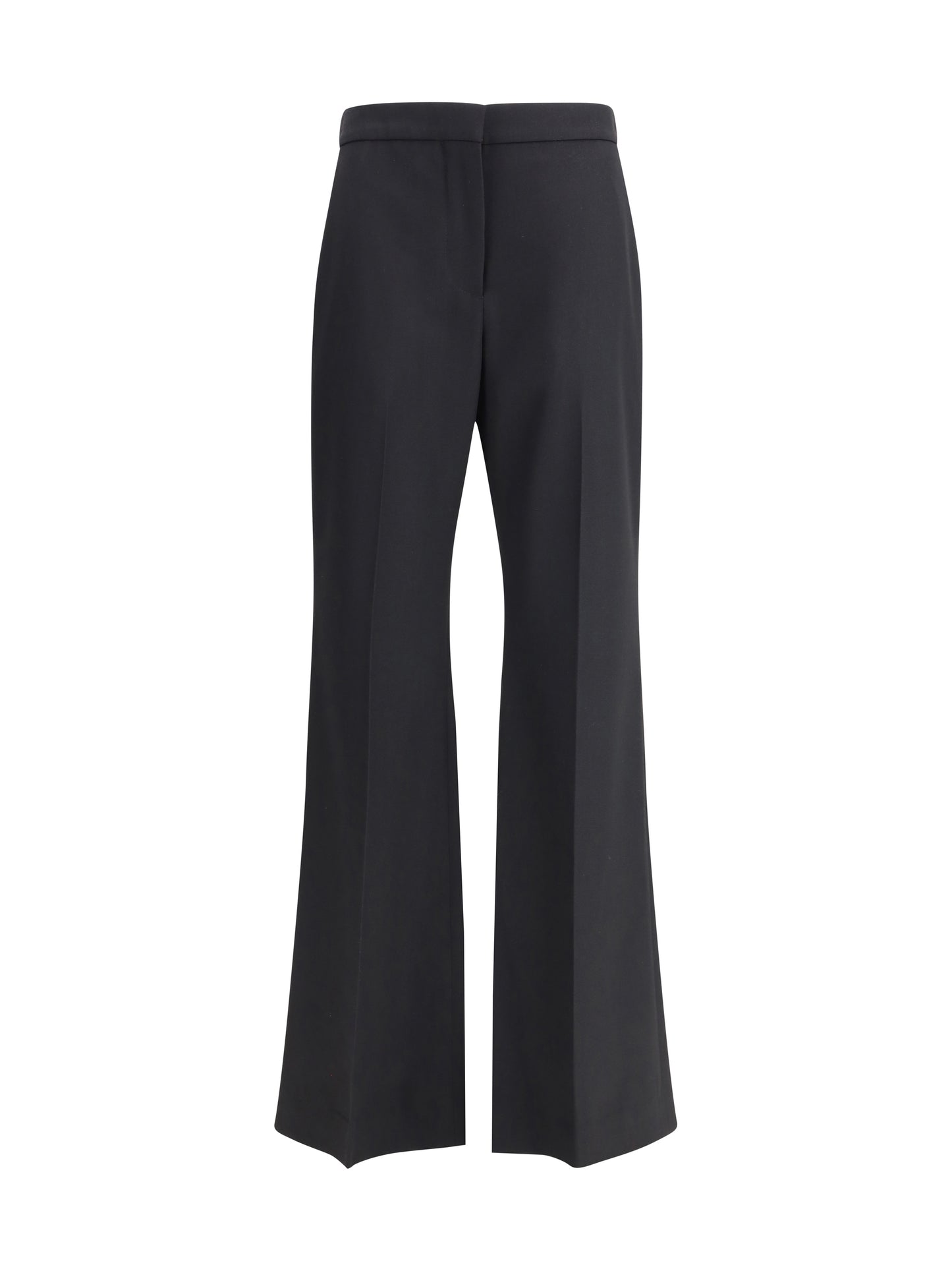 Bootcut Trousers Black