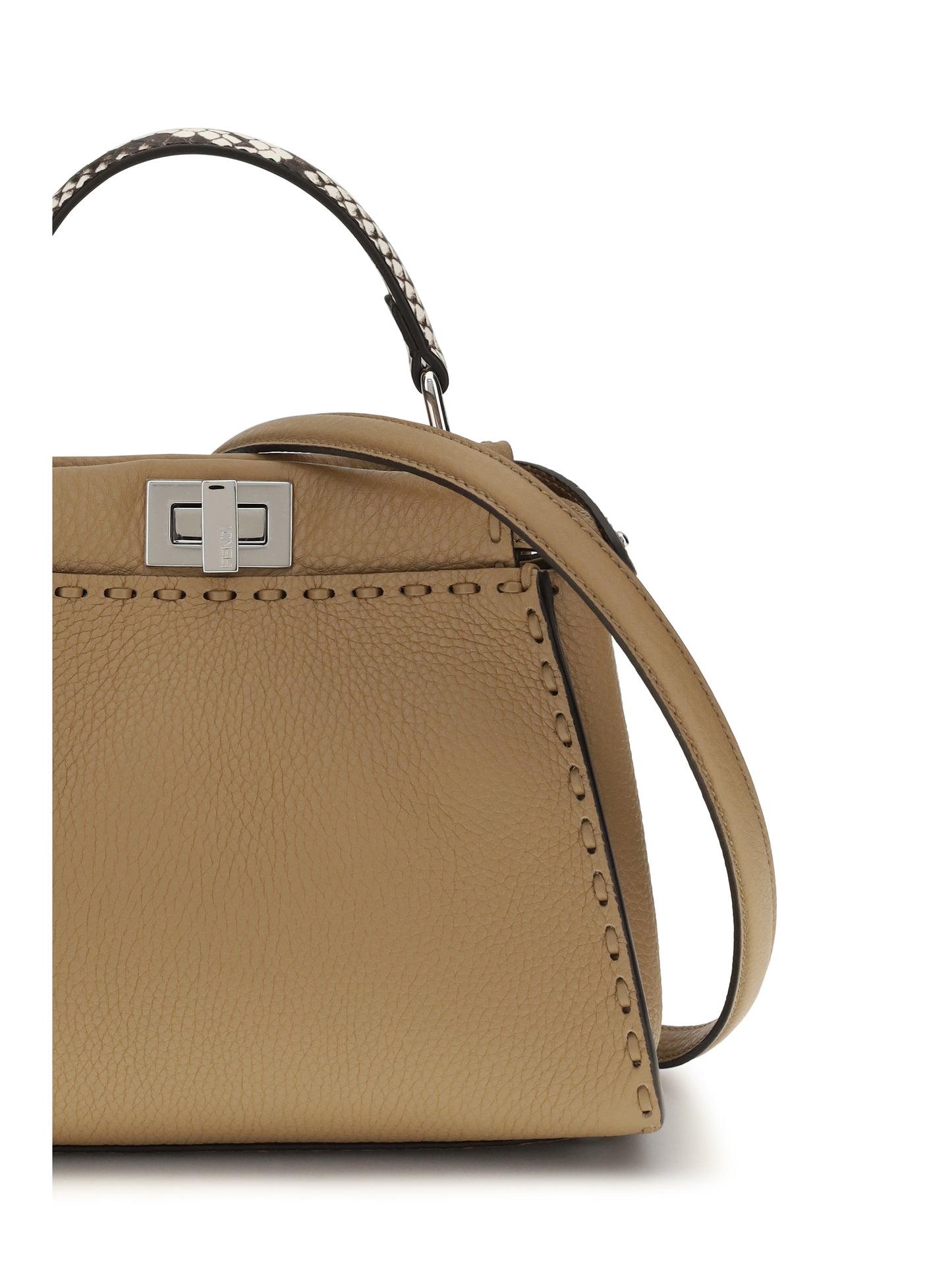 Handbag Peekaboo Mini Cappuccino/Roccia