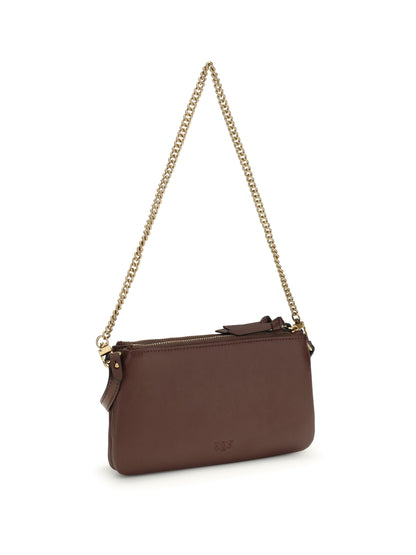 Mini Double Bag Wine Red/Antique Gold