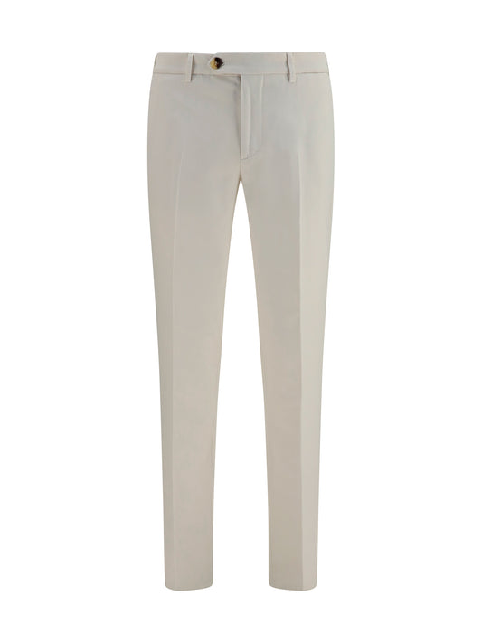 Pants Dyed Cotton White