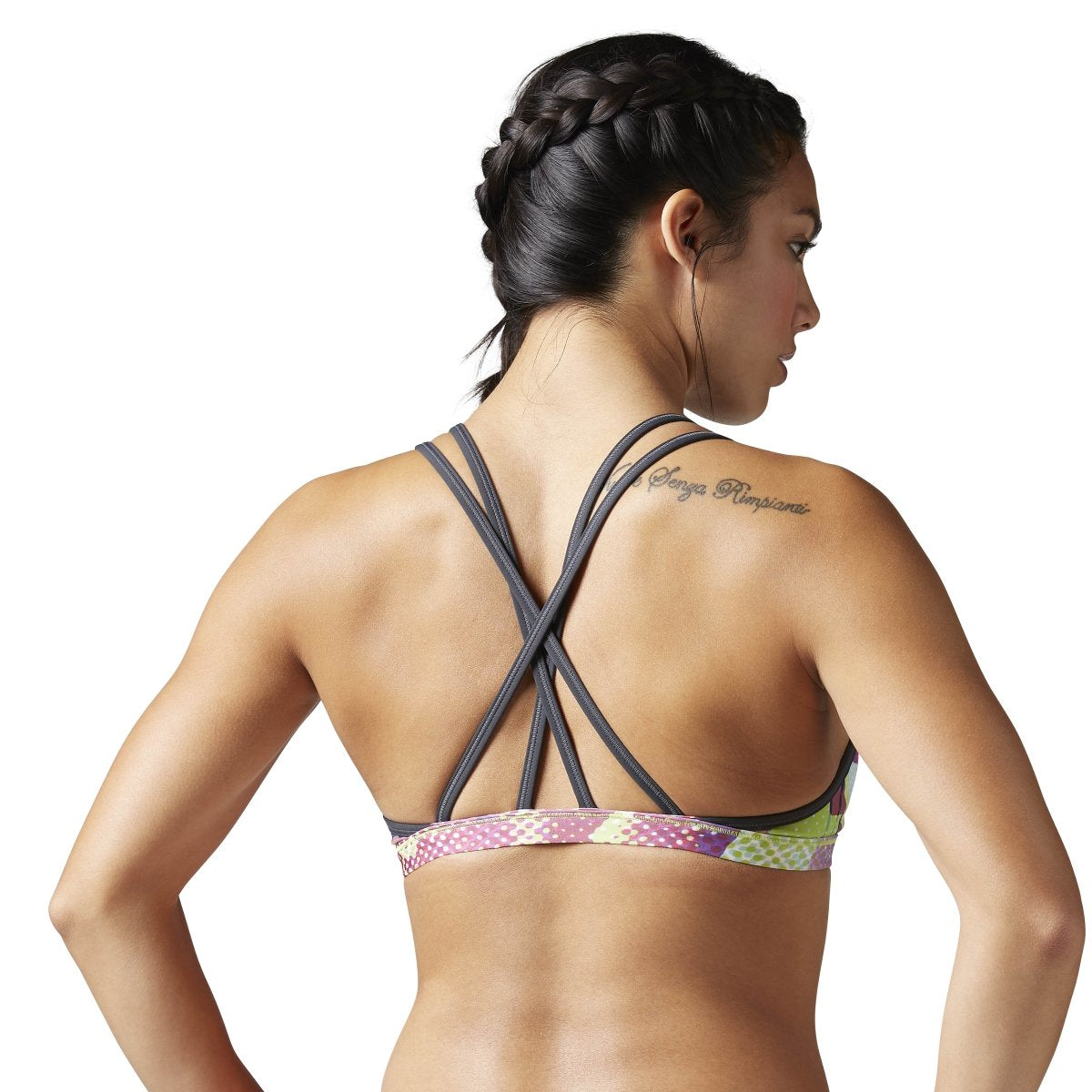 Reebok Women's Rcf Hero Strength Bra "Comic Clash"