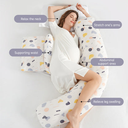 C-Shaped Maternity Pregnancy Body Pillow for Breastfeeding