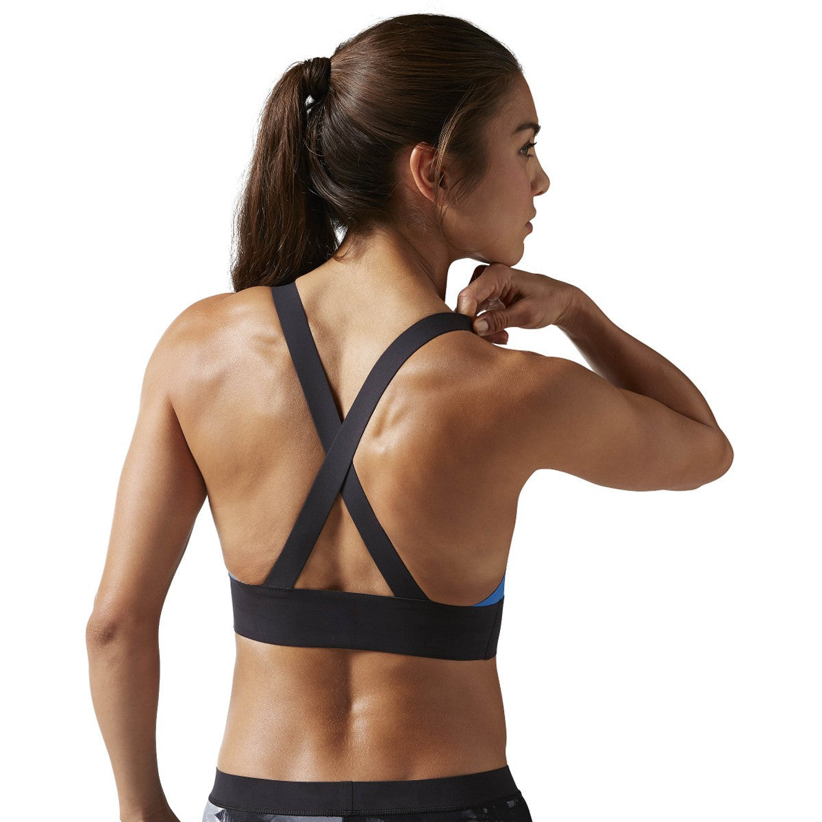 Reebok Women's Crossfit Paddle Halter Bra Bras