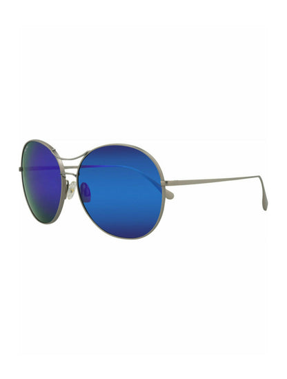 Maui Jim Round-Frame Titanium Sunglasses