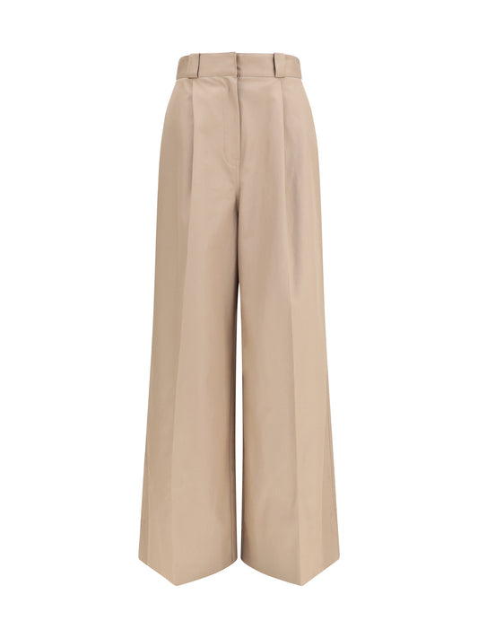 High-Waisted Pants Dune