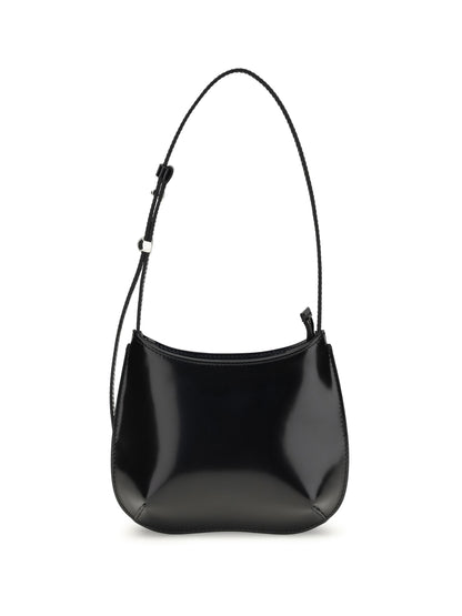 Shoulder Bag Le Petit Bisou Black Leather