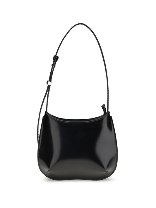 Shoulder Bag Le Petit Bisou Black Leather