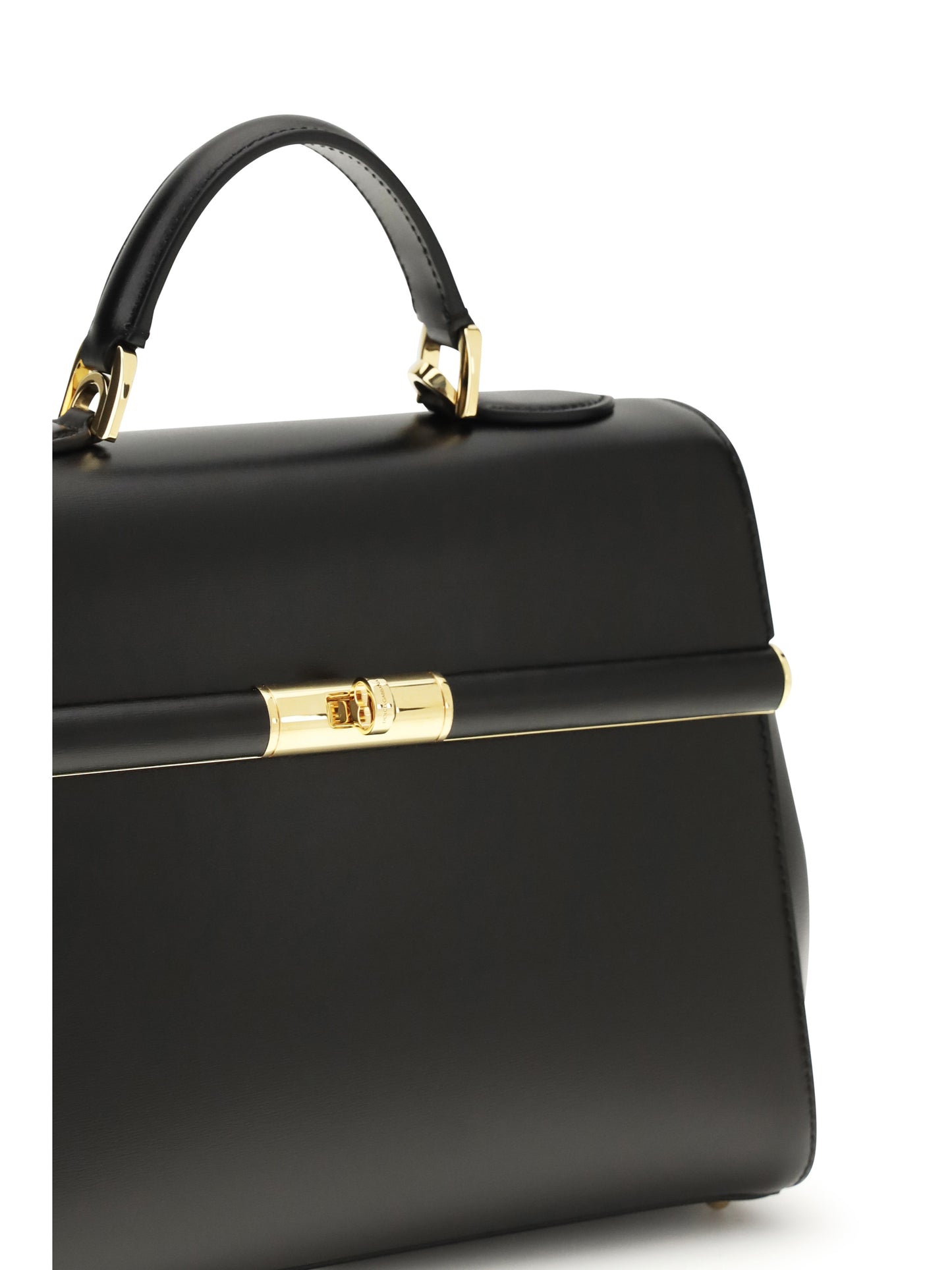Leather Handbag Marlene Black