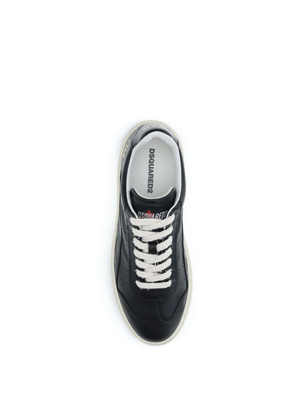 Sneakers Rider Black Calf Leather