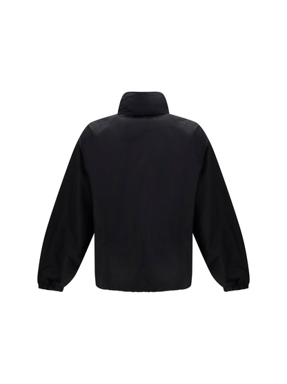 Jacket Compact Cotton Zip Black