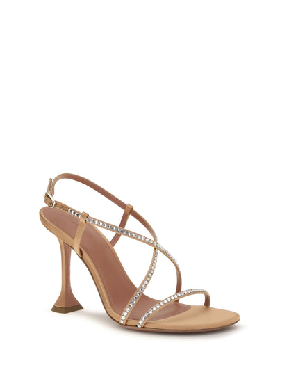 Sandals Sally Latte Satin