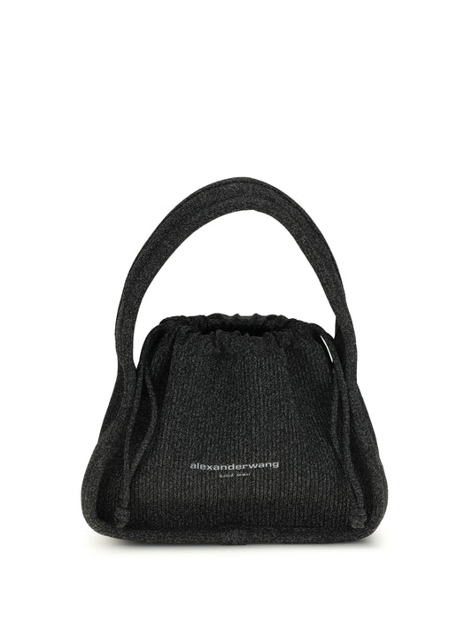 Handbag Ryan Large Reflective Charcoal