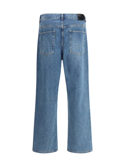 Jeans Third Cut Blue Tech