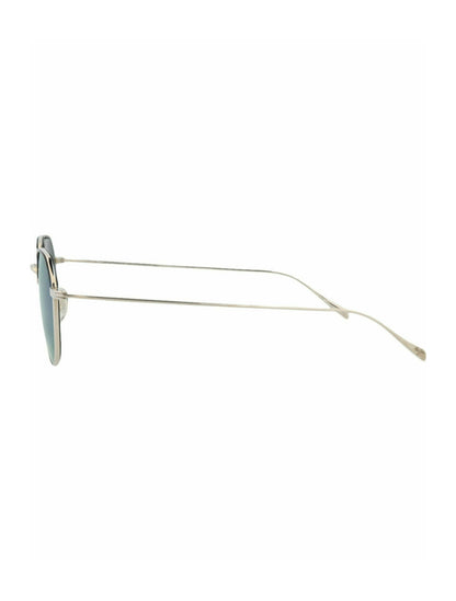 Maui Jim Round-Frame Titanium Sunglasses