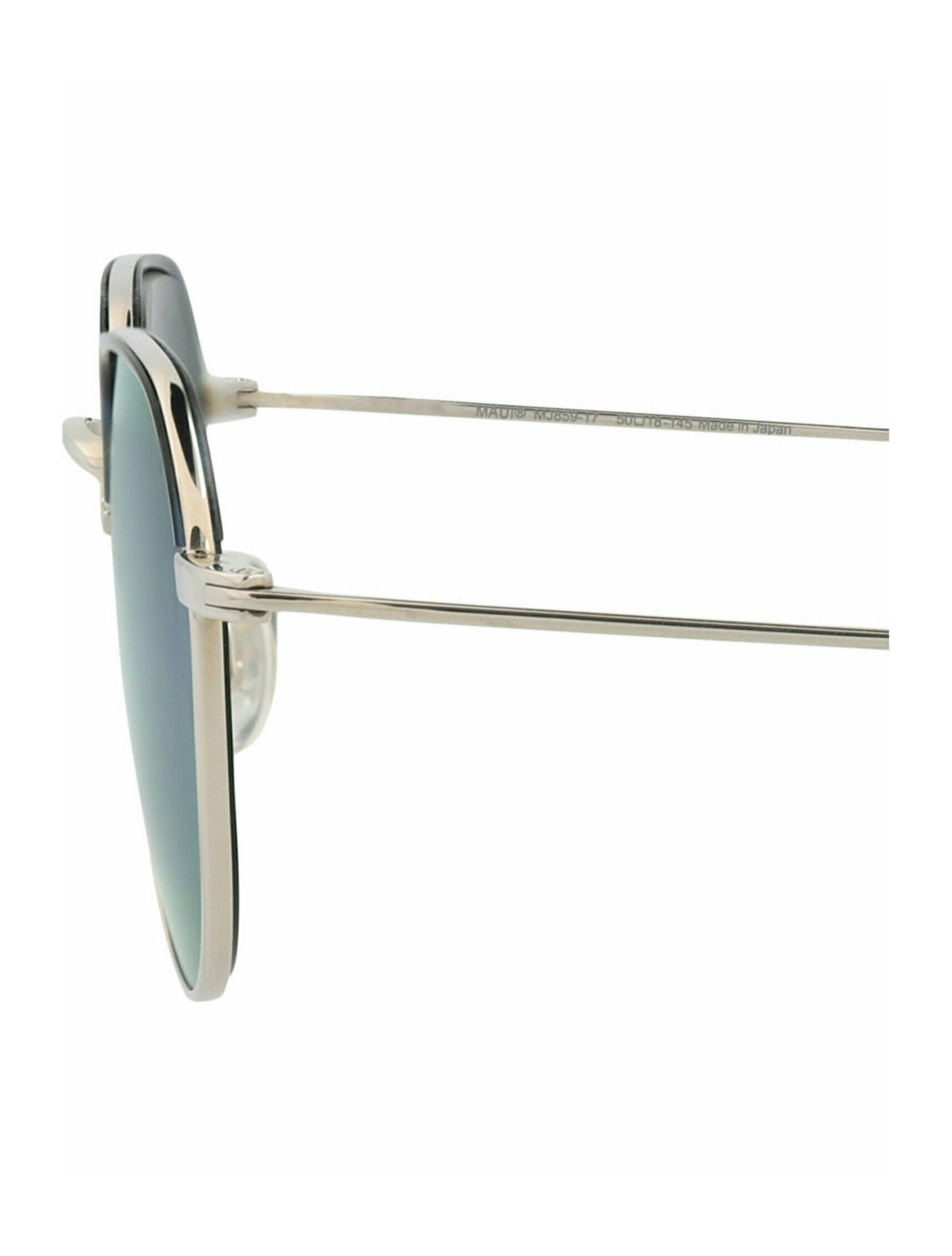 Maui Jim Round-Frame Titanium Sunglasses